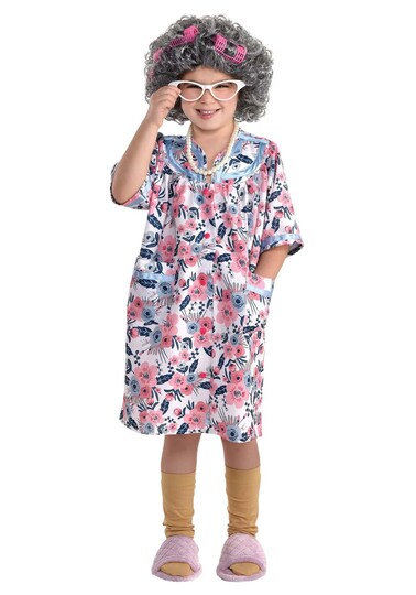 Girl's Little Old Lady Costume, Size: S | Michaels Girl's Little Old Lady Costume, Size: S | Michaels